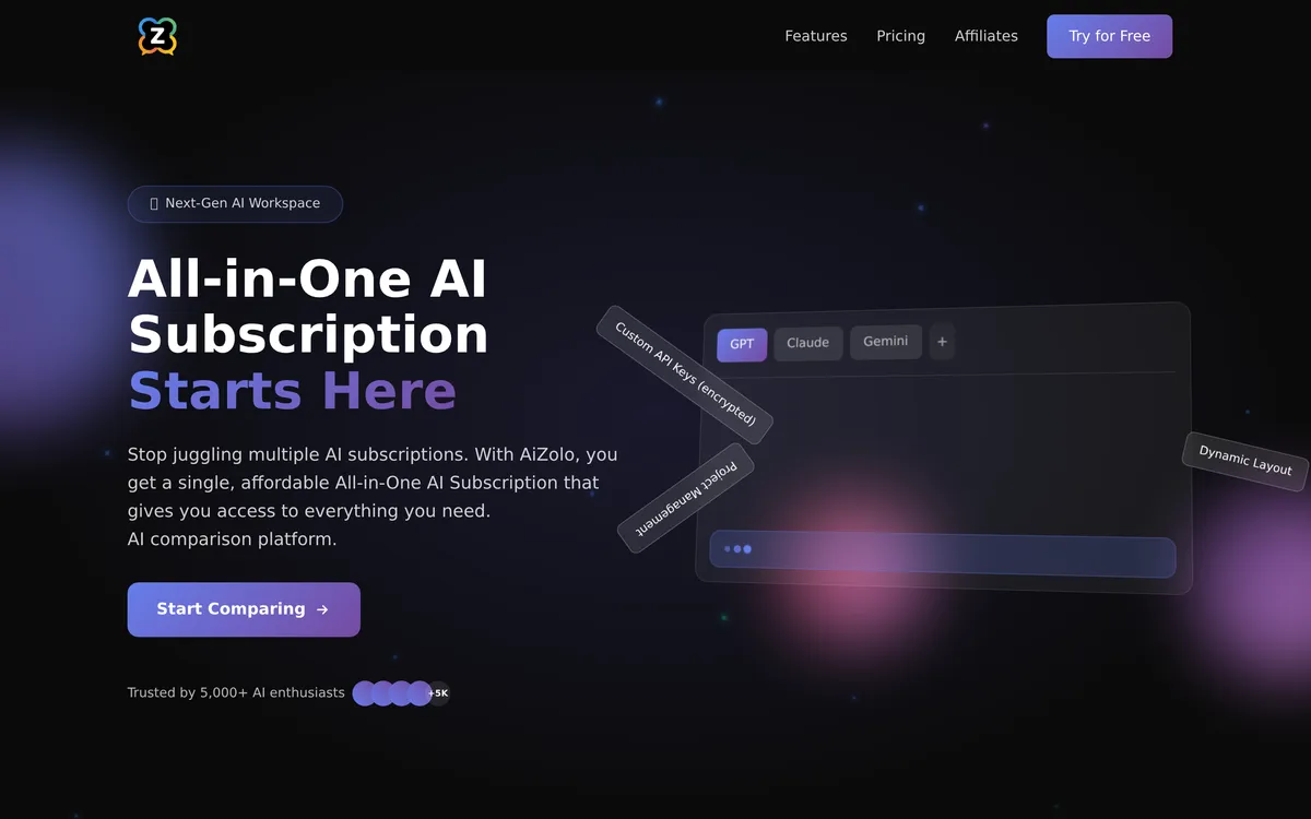 AiZolo screenshot 1
