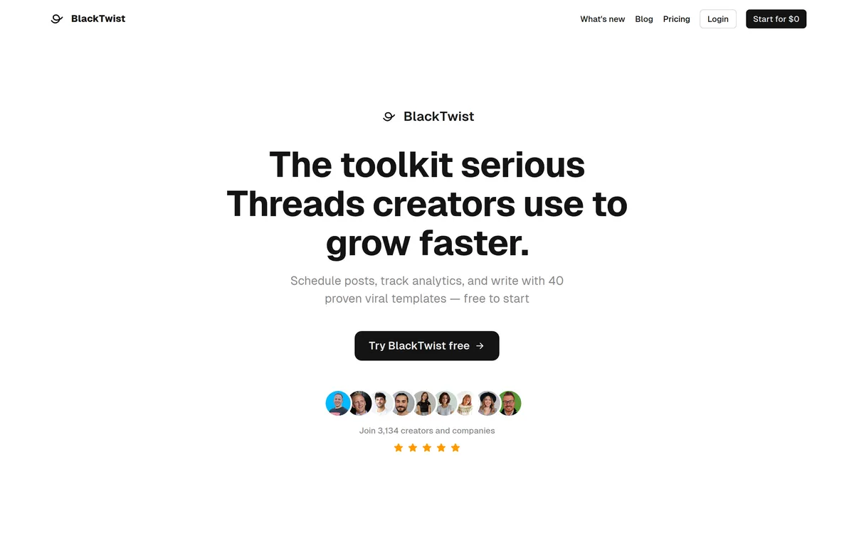 BlackTwist screenshot 1