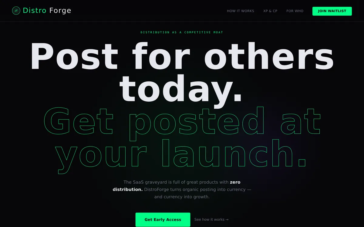 Distroforge screenshot 1