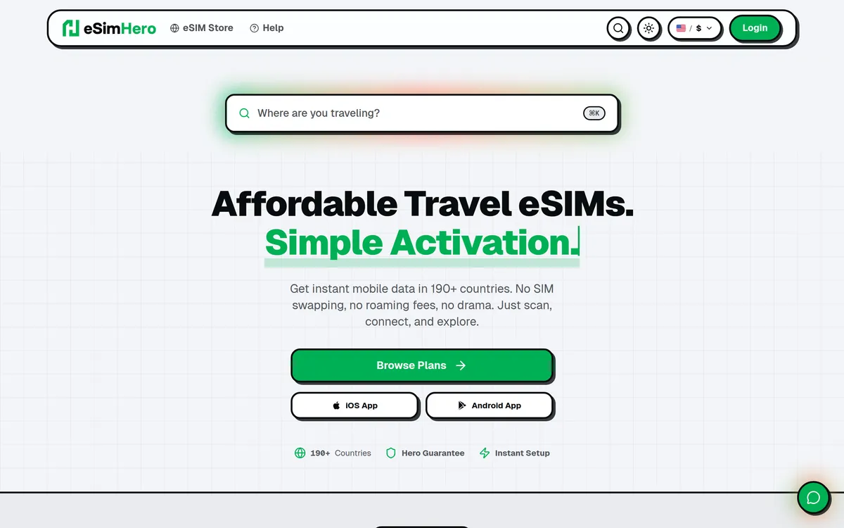 eSimHero screenshot 1