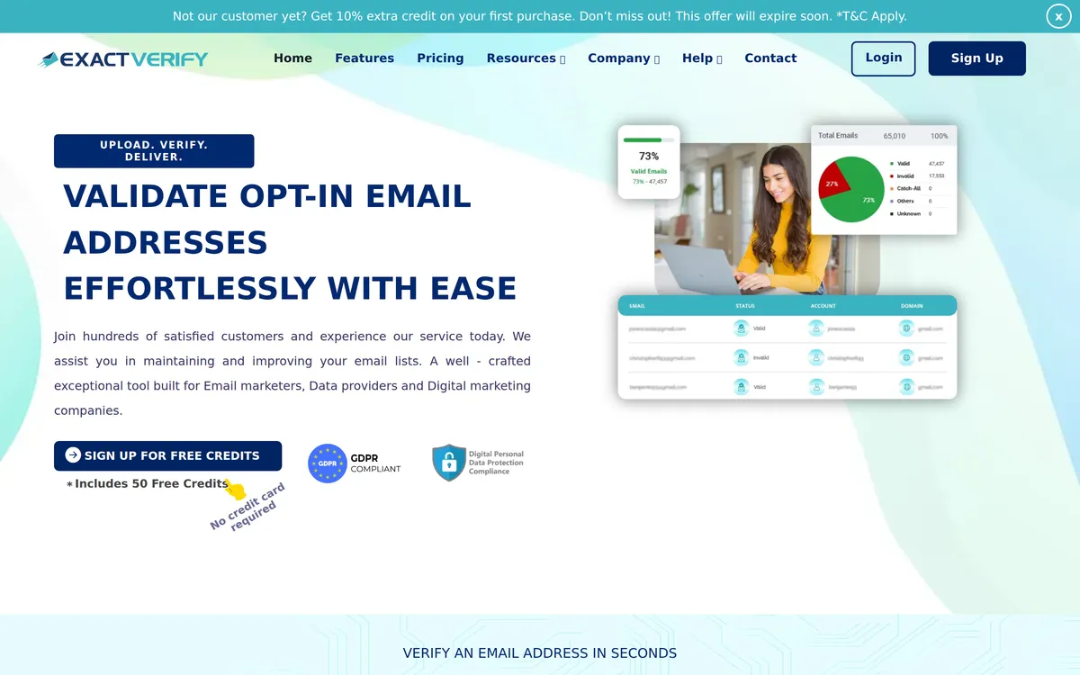 ExactVerify screenshot 1
