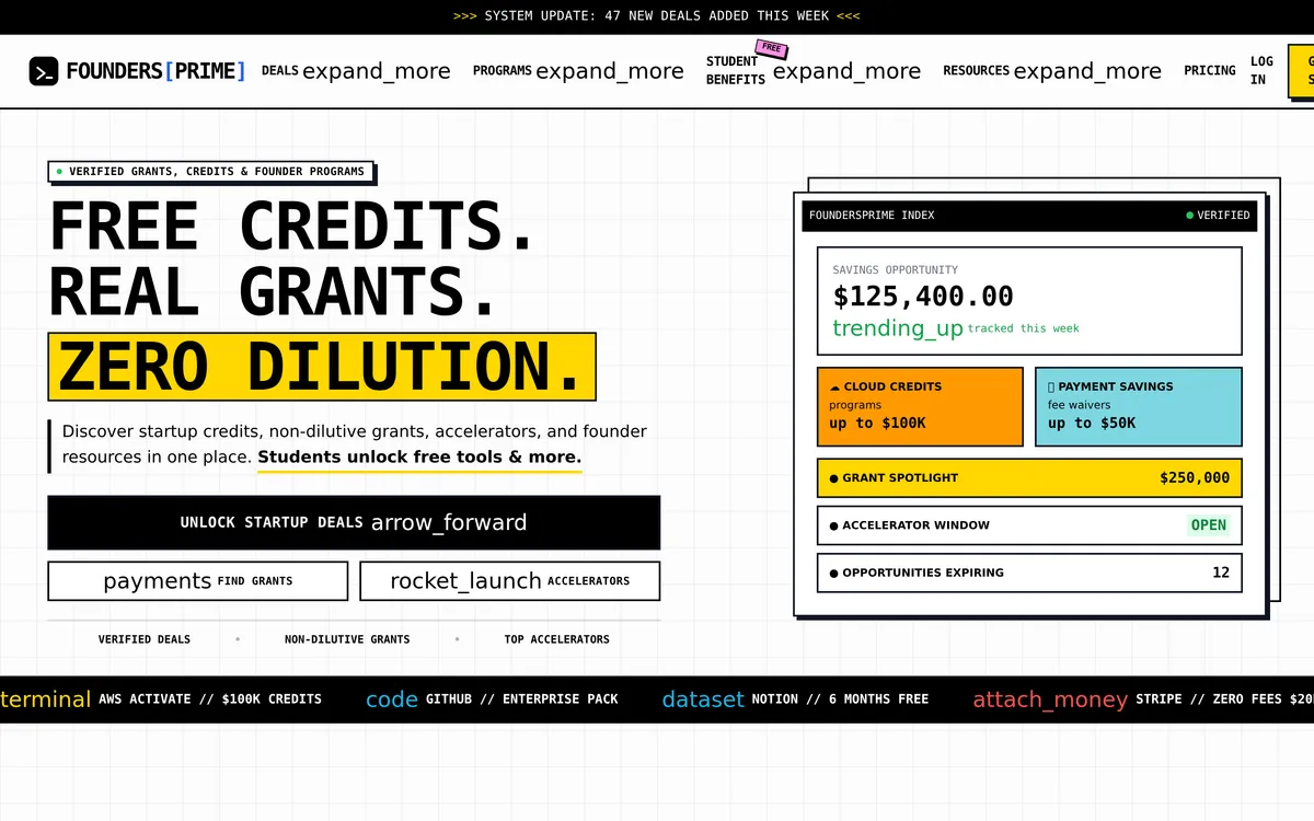FoundersPrime screenshot 1