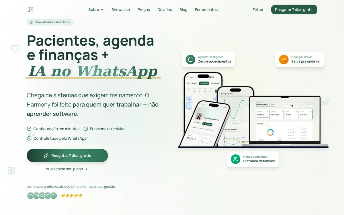 Harmony screenshot 1