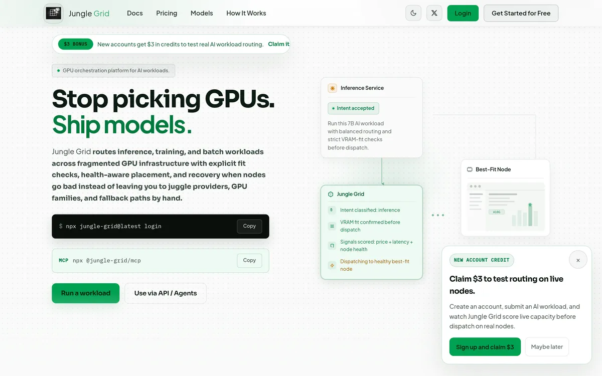 Jungle Grid screenshot 1