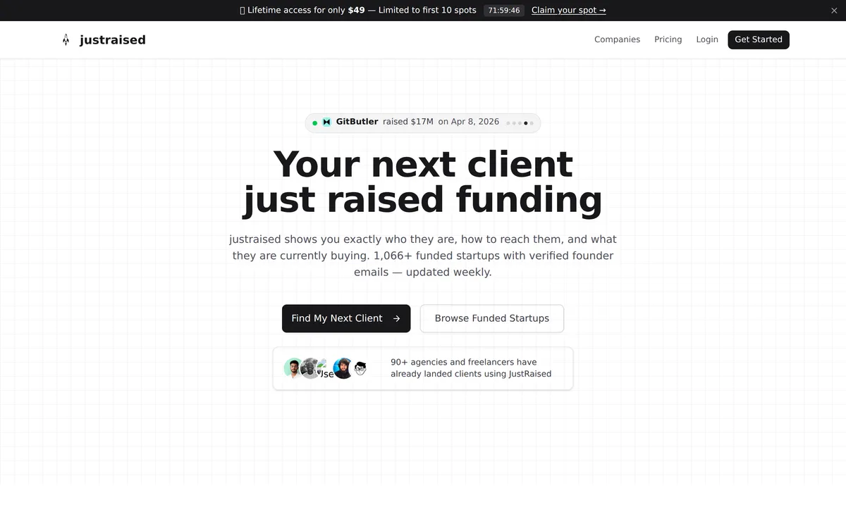 justraised screenshot 1