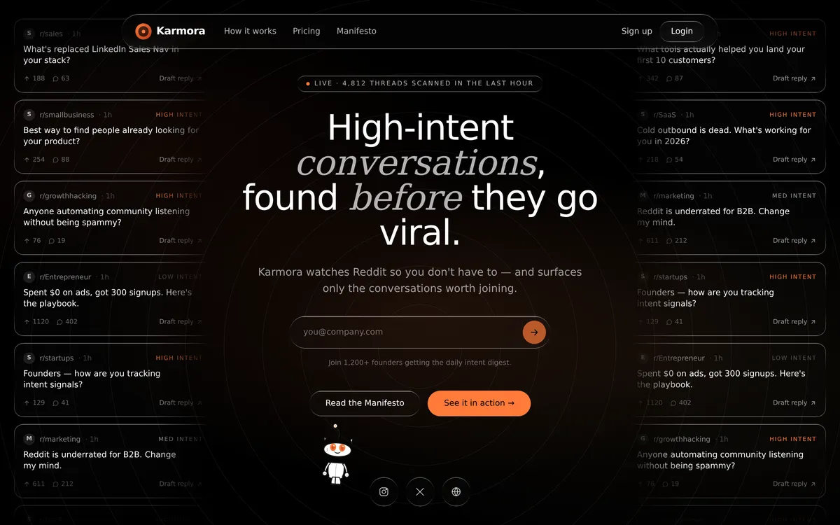 Karmora screenshot 1