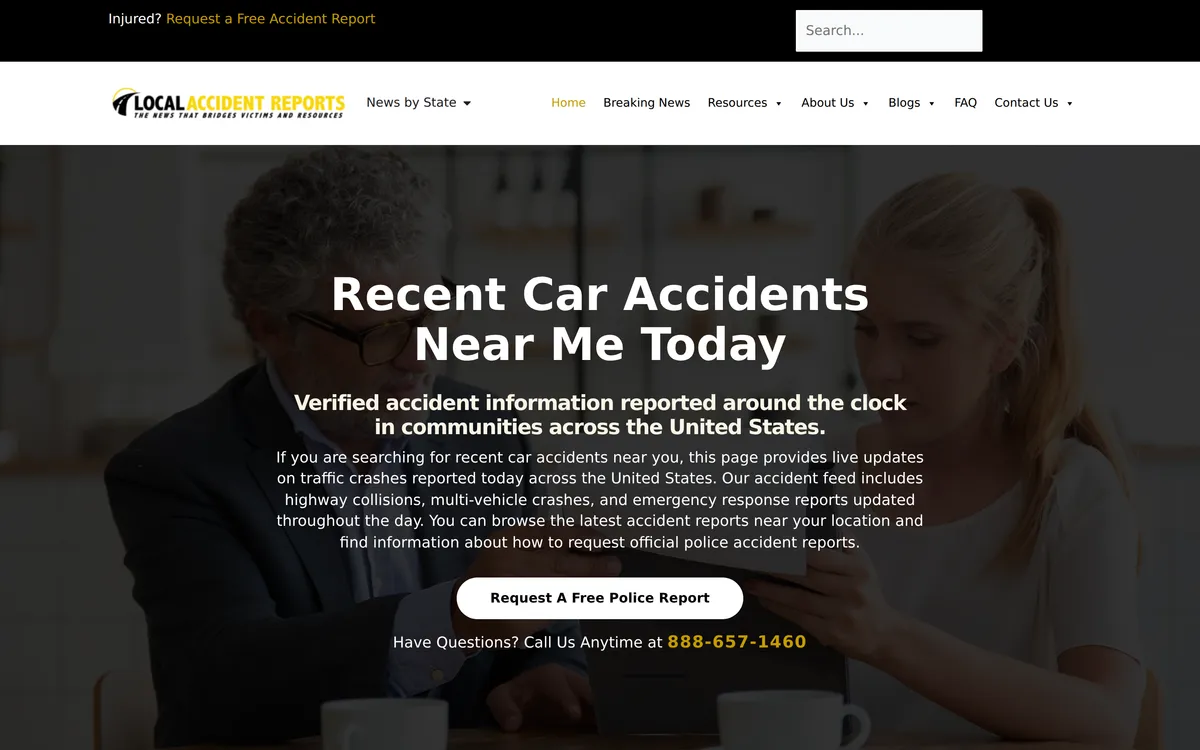 Local Accident Reports screenshot 1