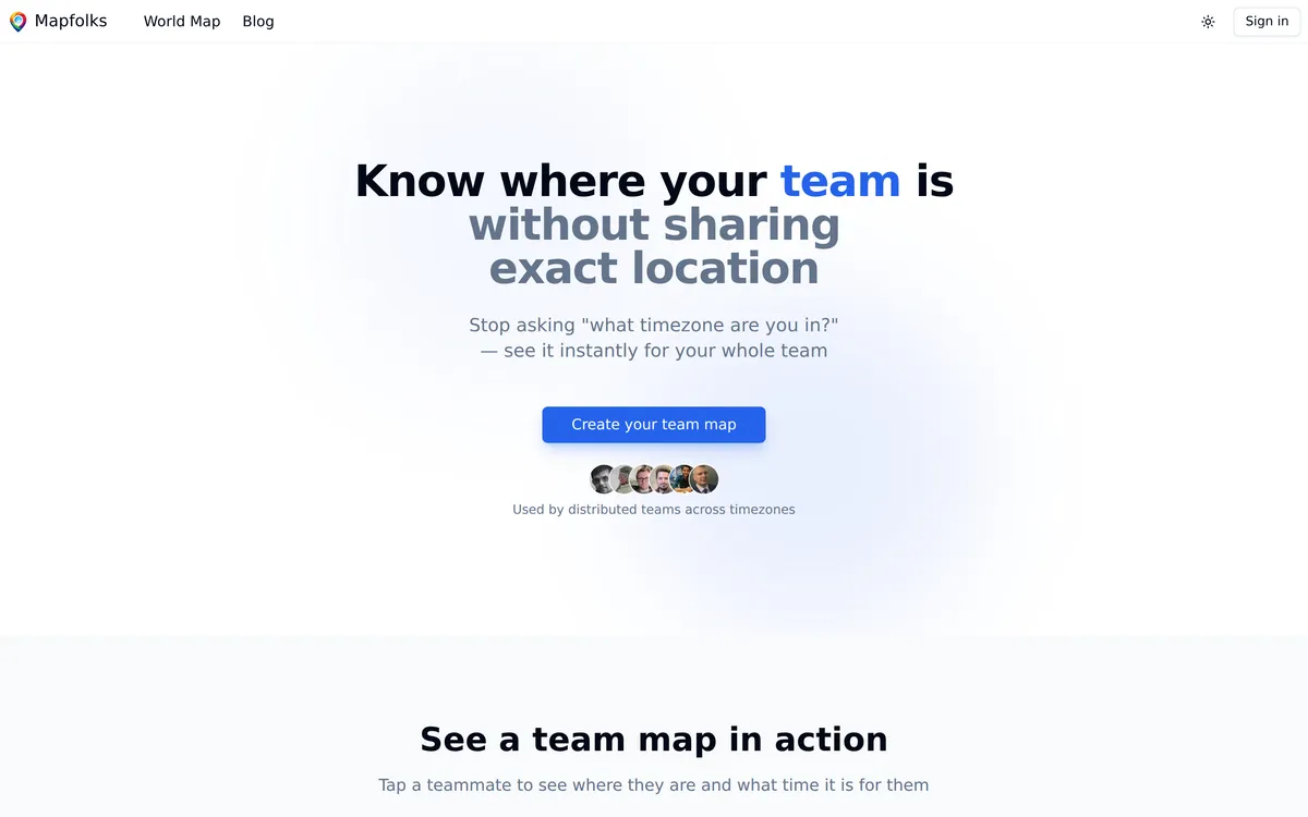 Mapfolks screenshot 1