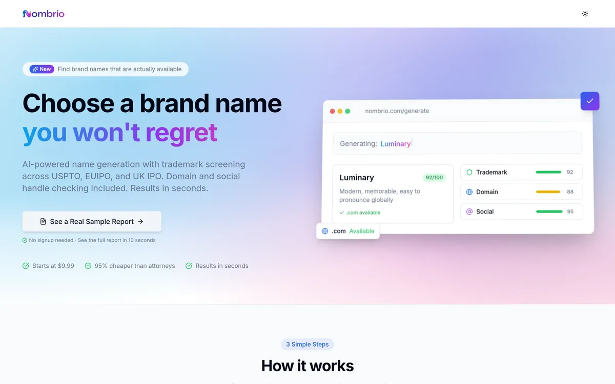 Nombrio screenshot 1