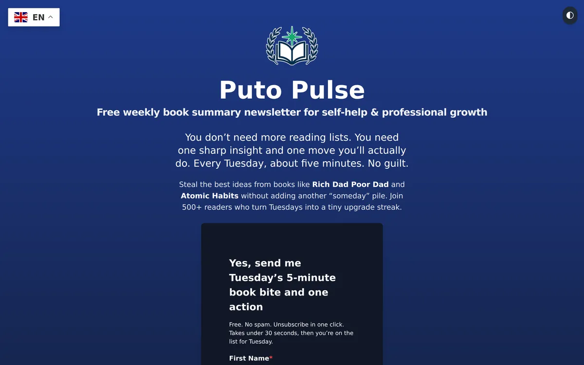 Puto Pulse Newsletter screenshot 1