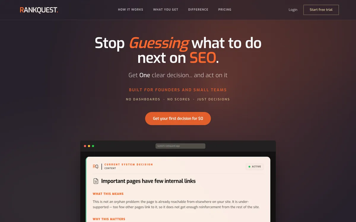 RankQuest screenshot 1