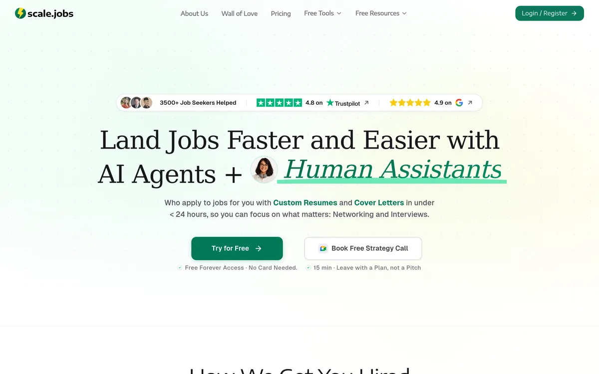 Scale.jobs screenshot 1