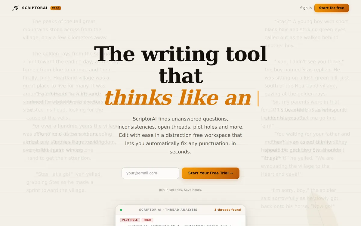Scriptor screenshot 1