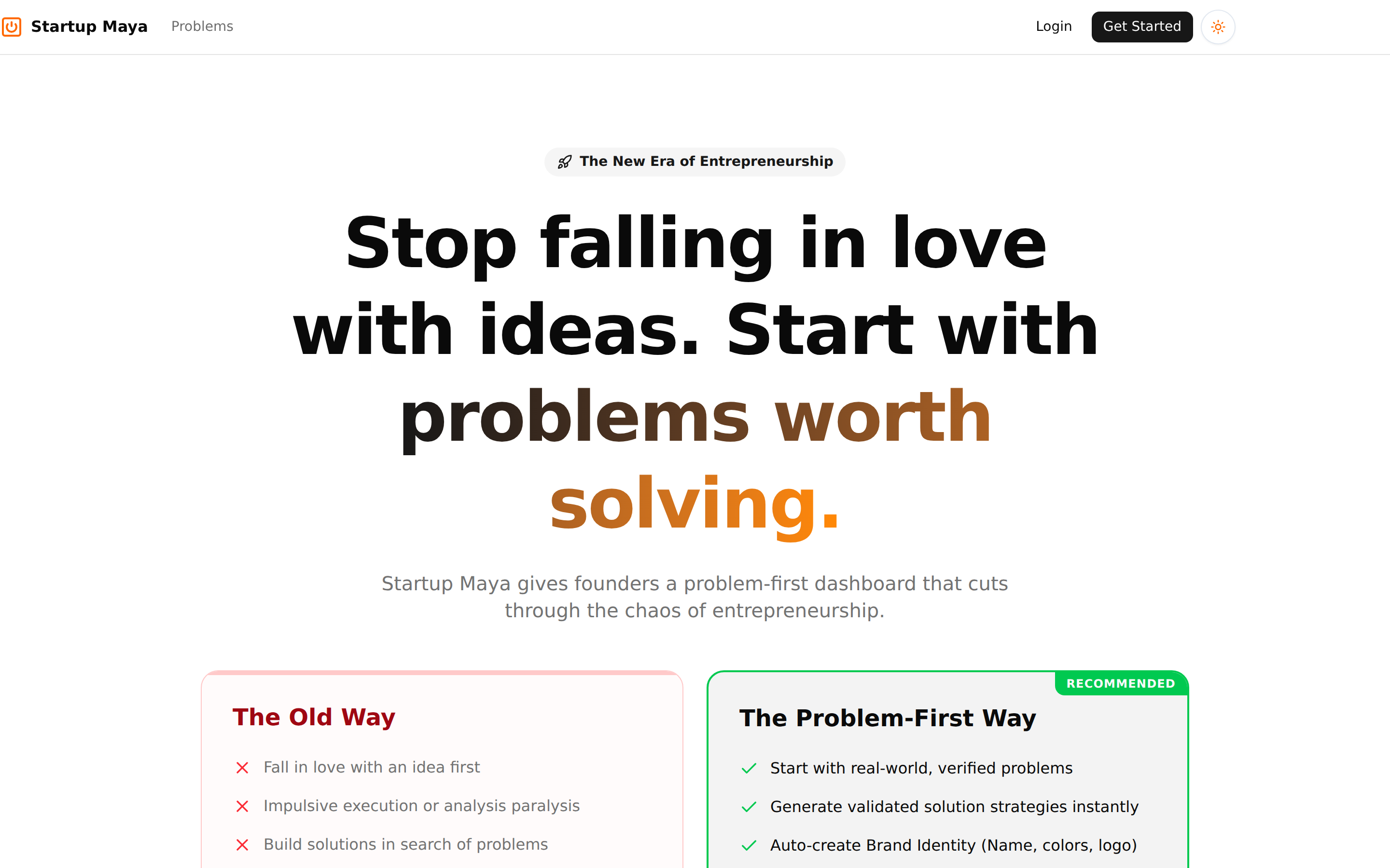 Startup Maya screenshot 1
