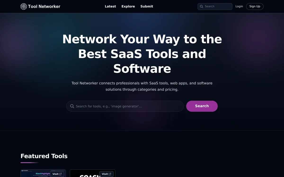 Tool Networker screenshot 1