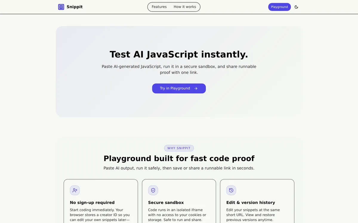 Snippit screenshot 1