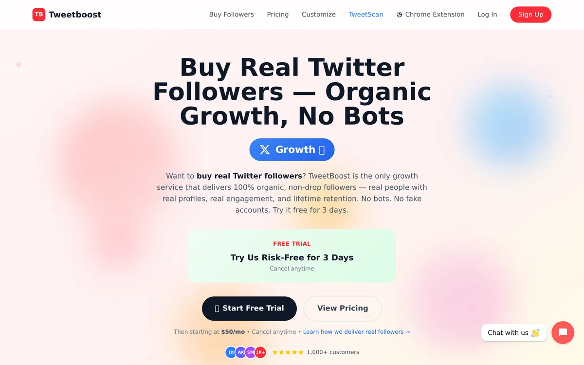 Tweetboost screenshot 1