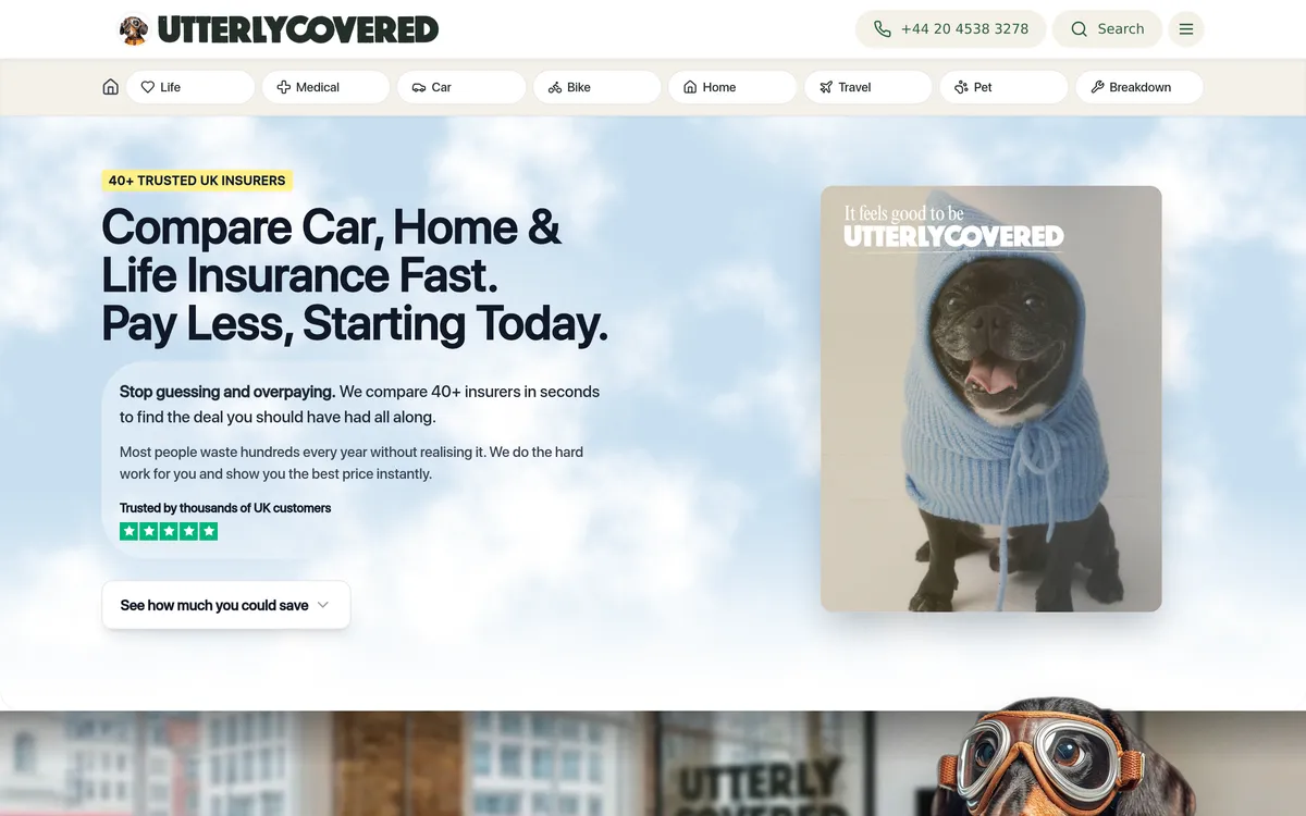 UtterlyCovered screenshot 1
