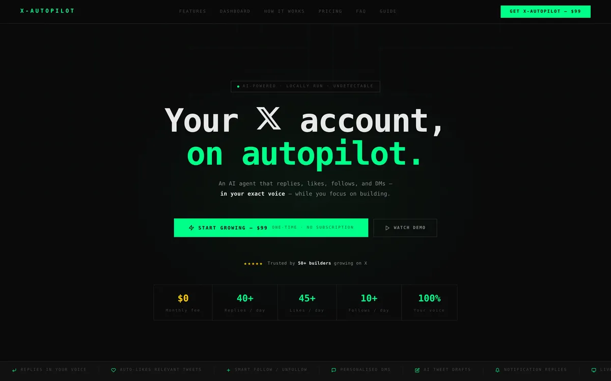 Xautopilot screenshot 1