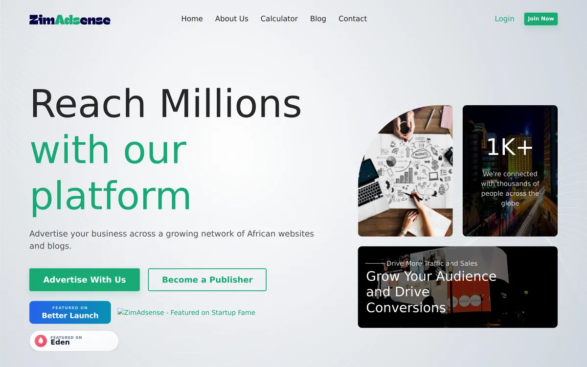 Zimadsense screenshot 1