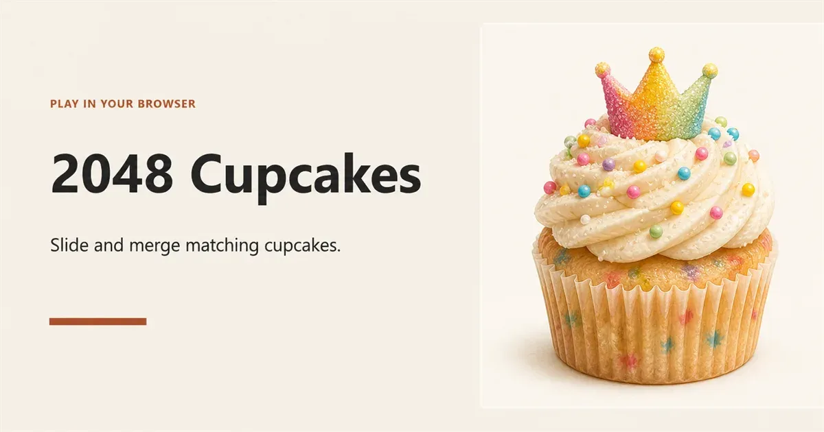 2048 Cupcakes screenshot 1
