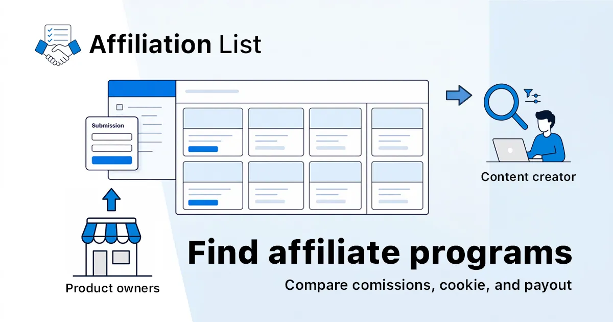 AffiliationList screenshot 1