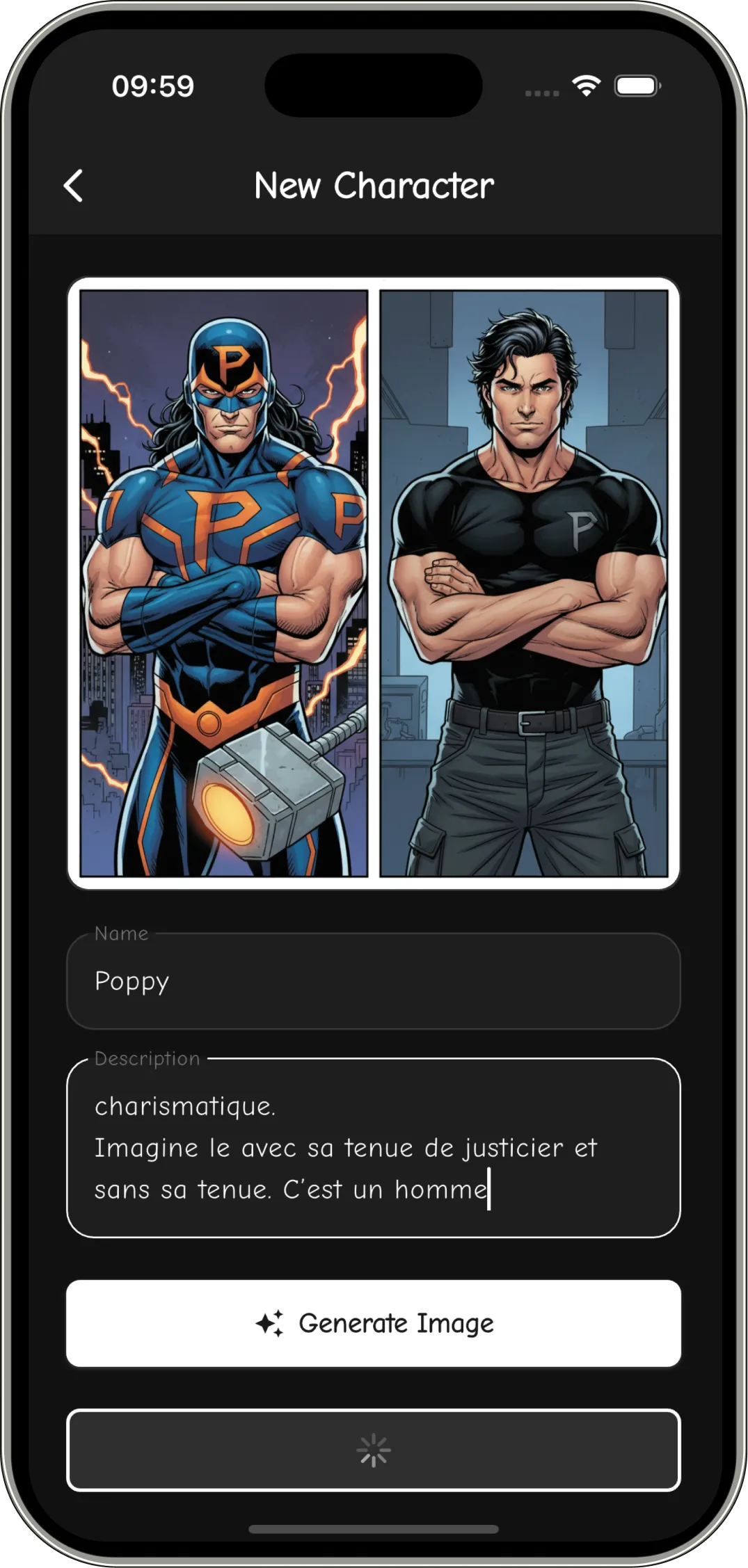 AI comic maker screenshot 1