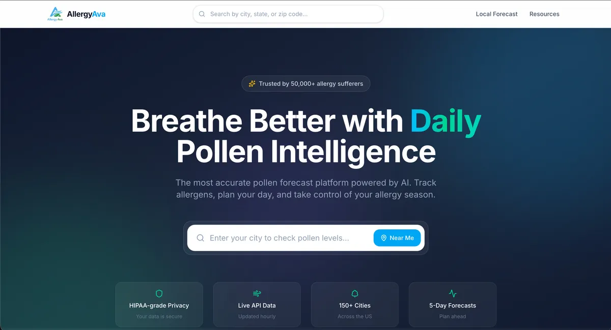 AllergyAva screenshot 1