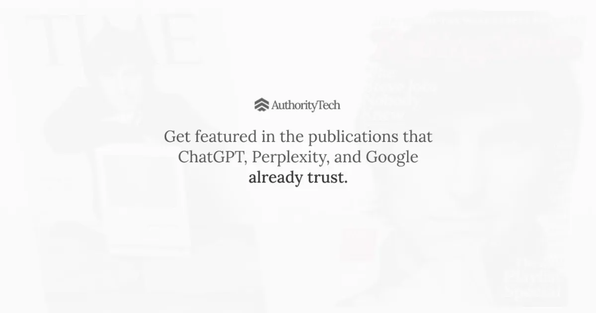 AuthorityTech screenshot 1