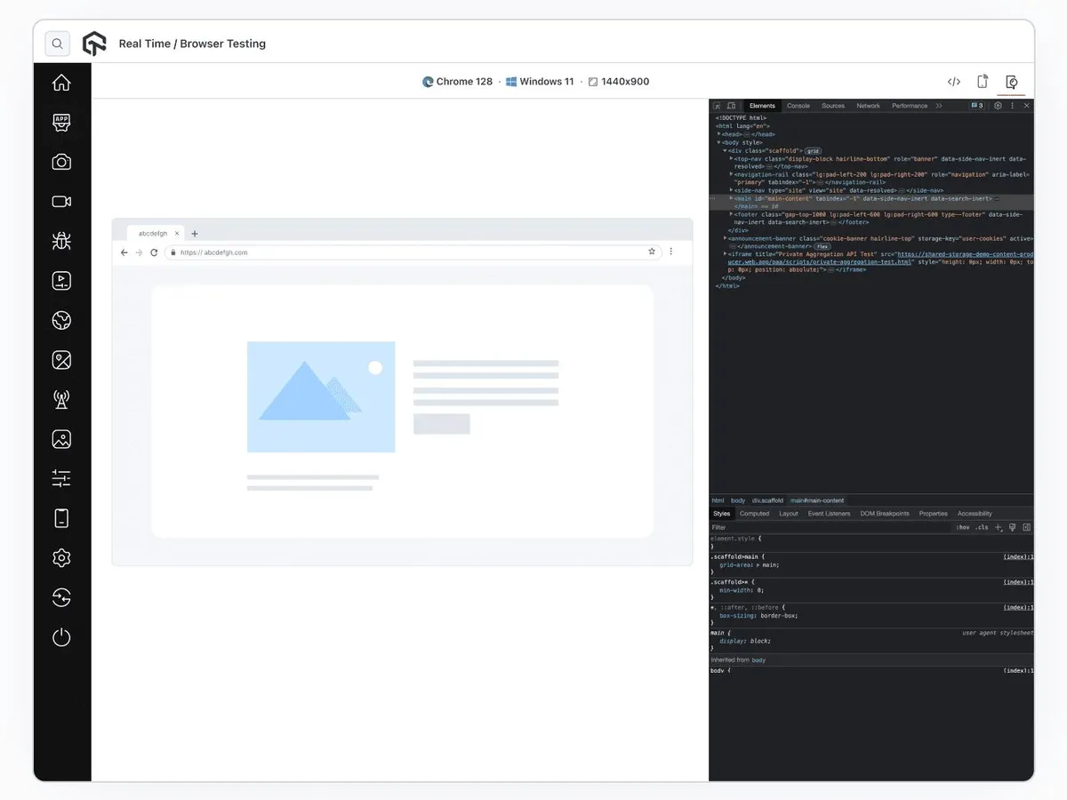Browser Cloud by TestMu AI screenshot 2
