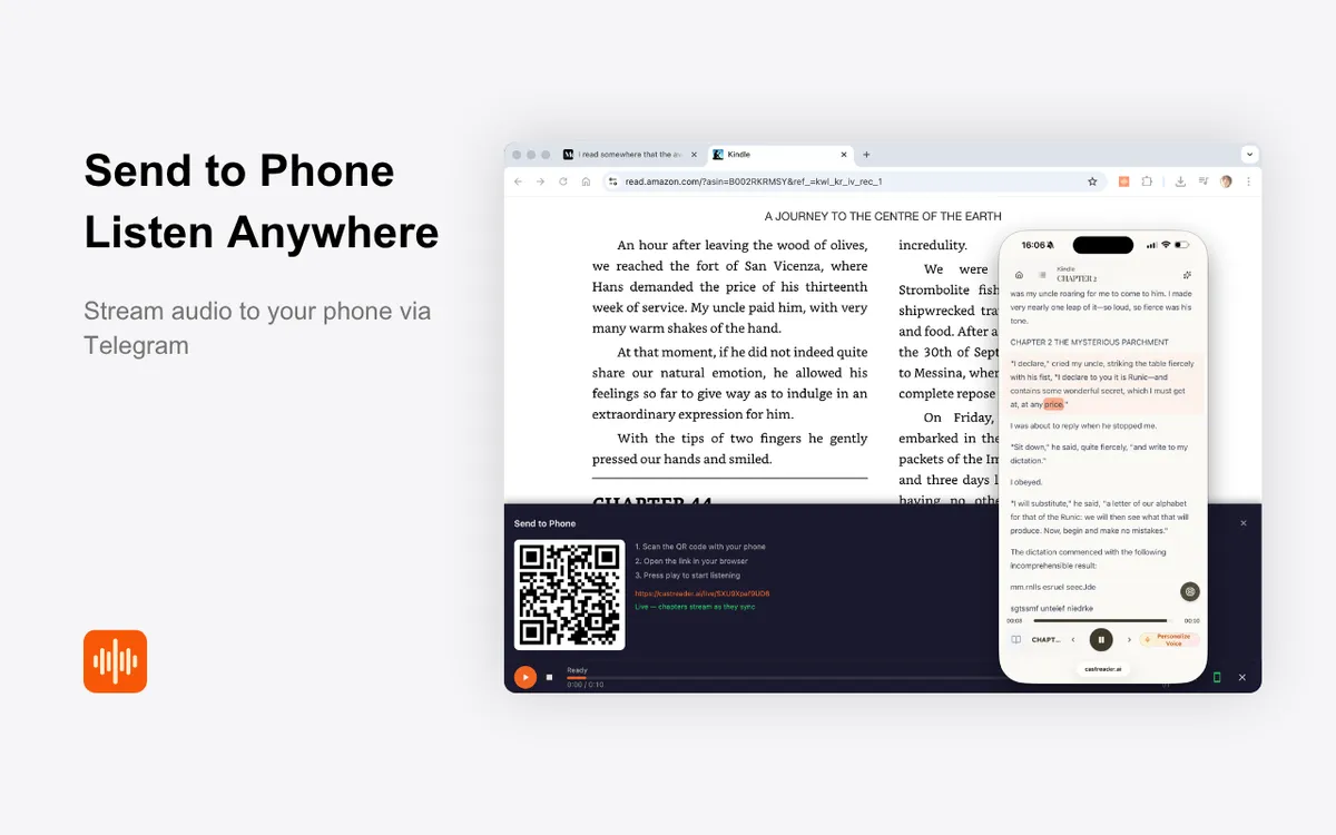 CastReader screenshot 2