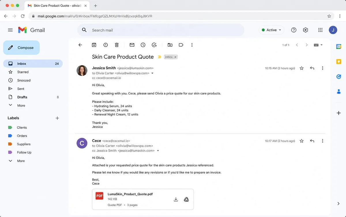 Cece AI screenshot 1