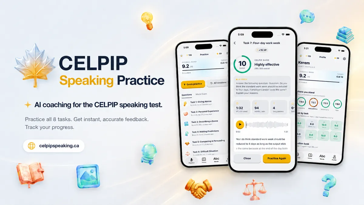 CELPIP Speaking Practice screenshot 5