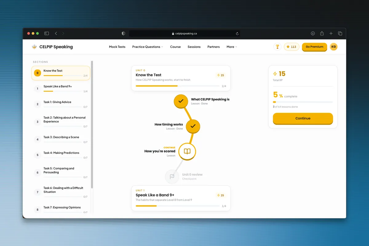 CELPIP Speaking Practice screenshot 4