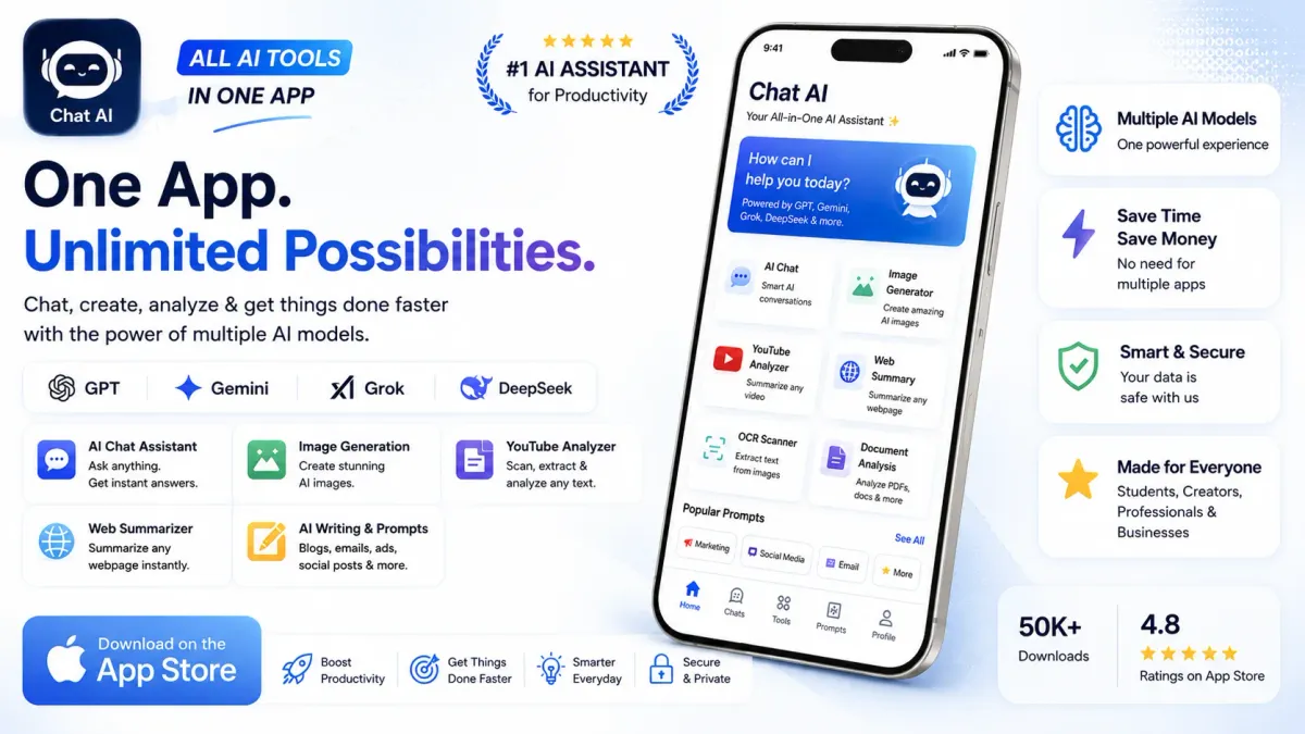 Chat AI : GPTs, AI Tools screenshot 1