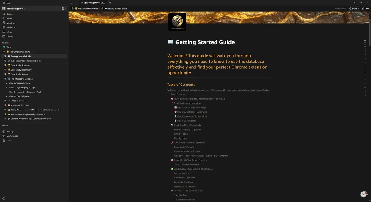 Chrome Goldmine screenshot 3