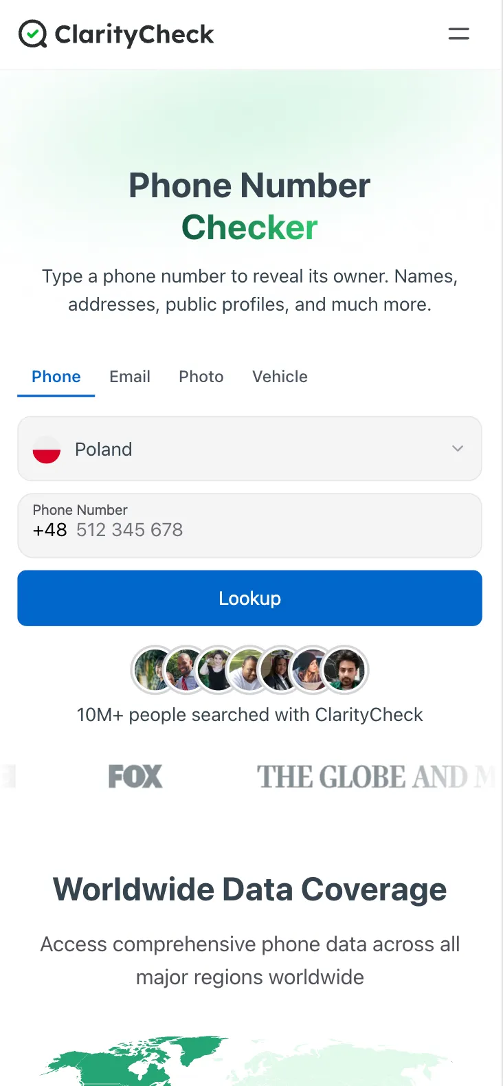 ClarityCheck screenshot 1