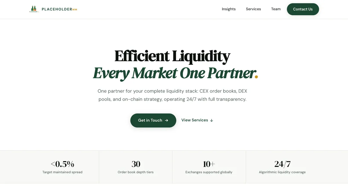 Crypto Market Maker screenshot 1
