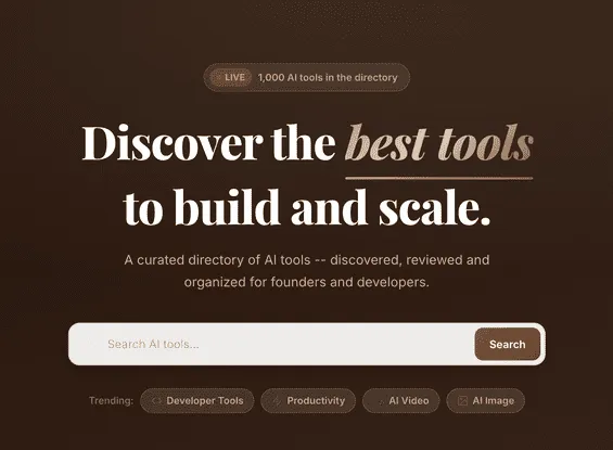 Directory for AI screenshot 1
