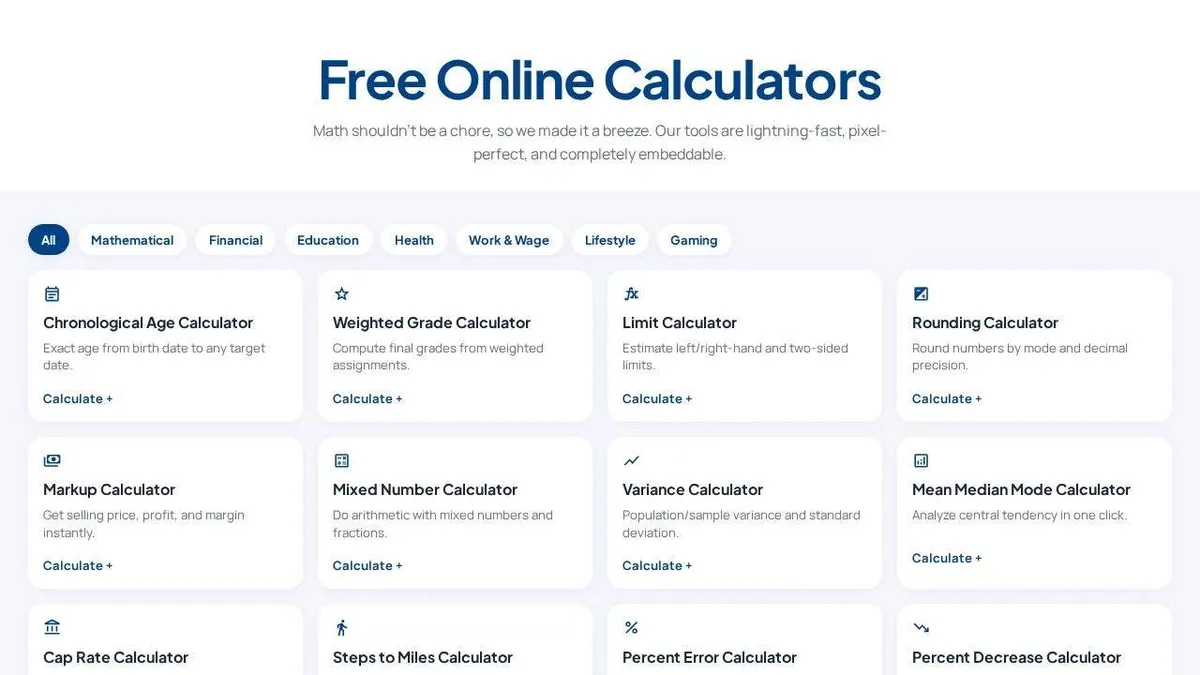 EasyCalc screenshot 1