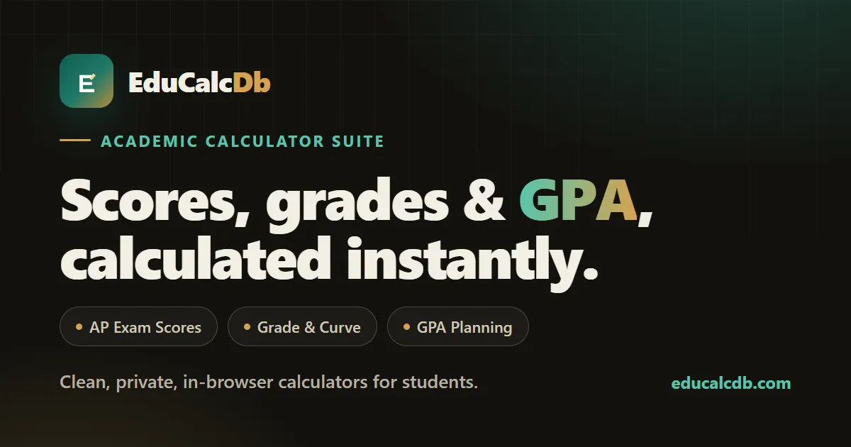 educalcdb screenshot 1