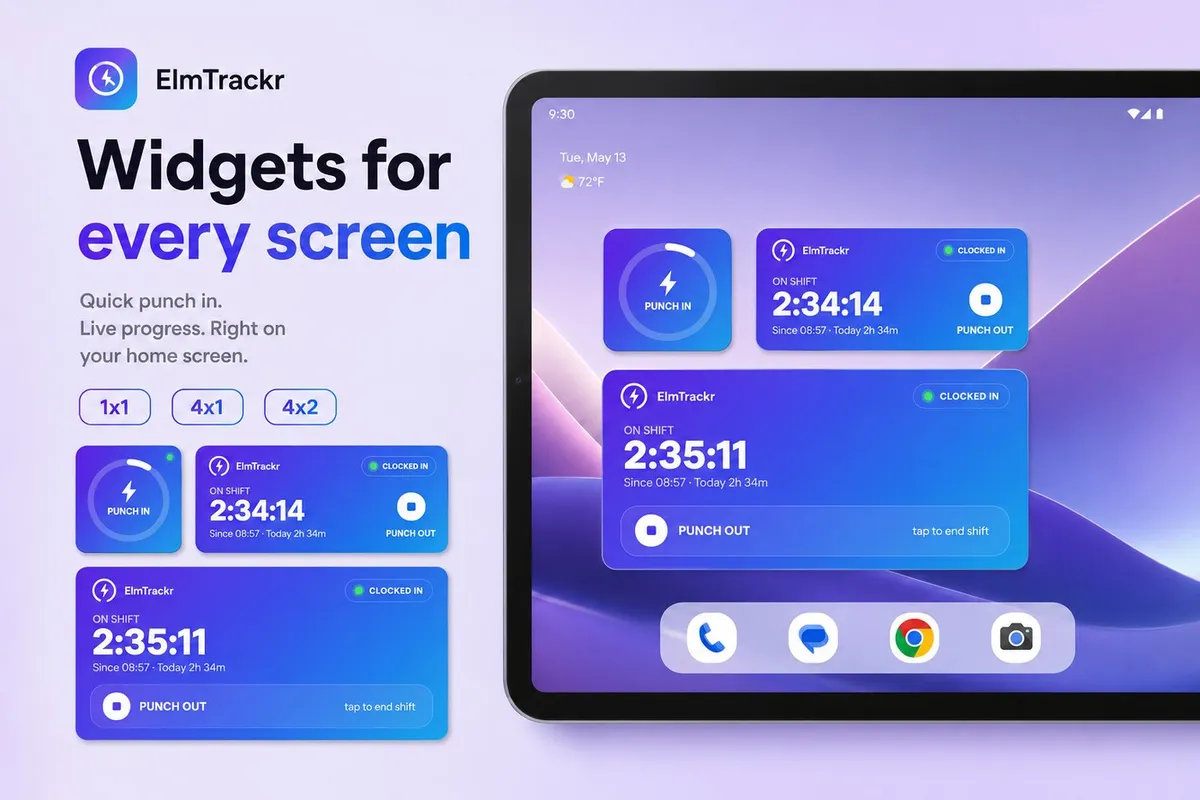 Elmtrackr screenshot 1