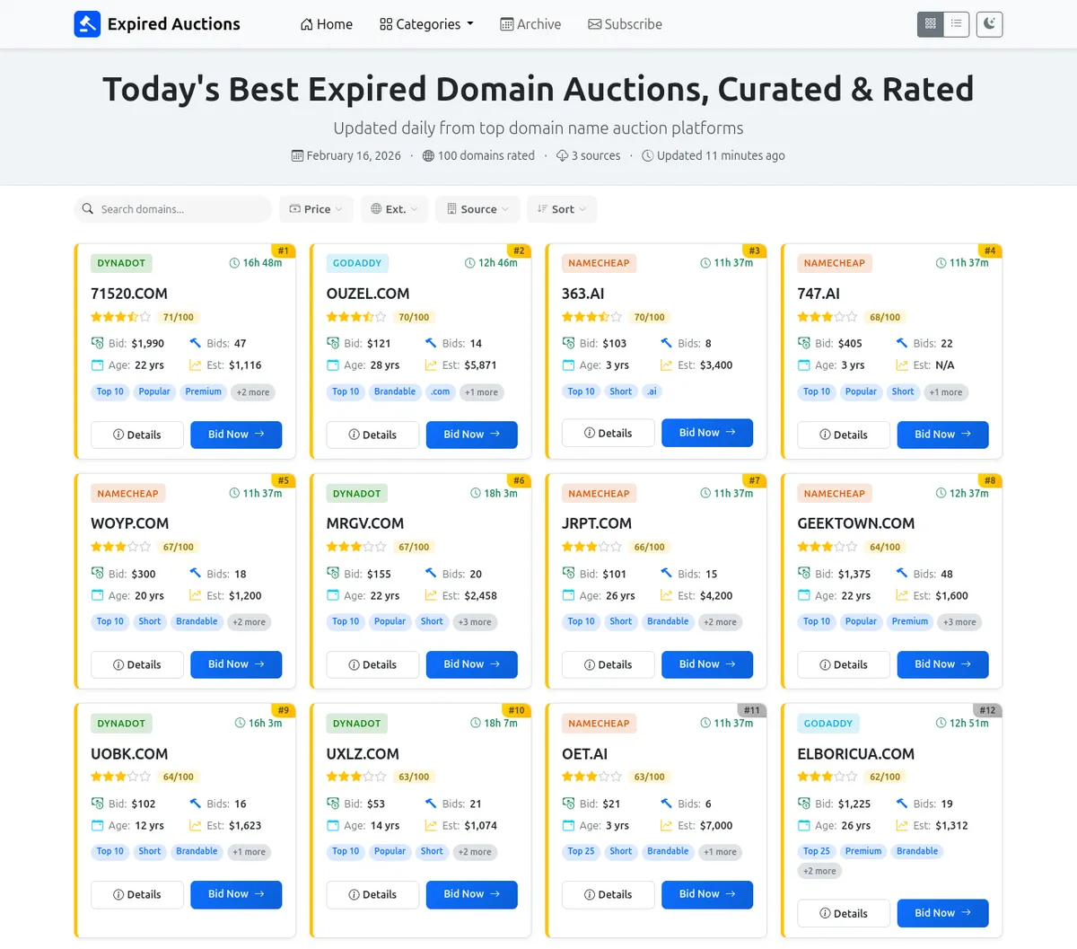 Expired Auctions screenshot 4