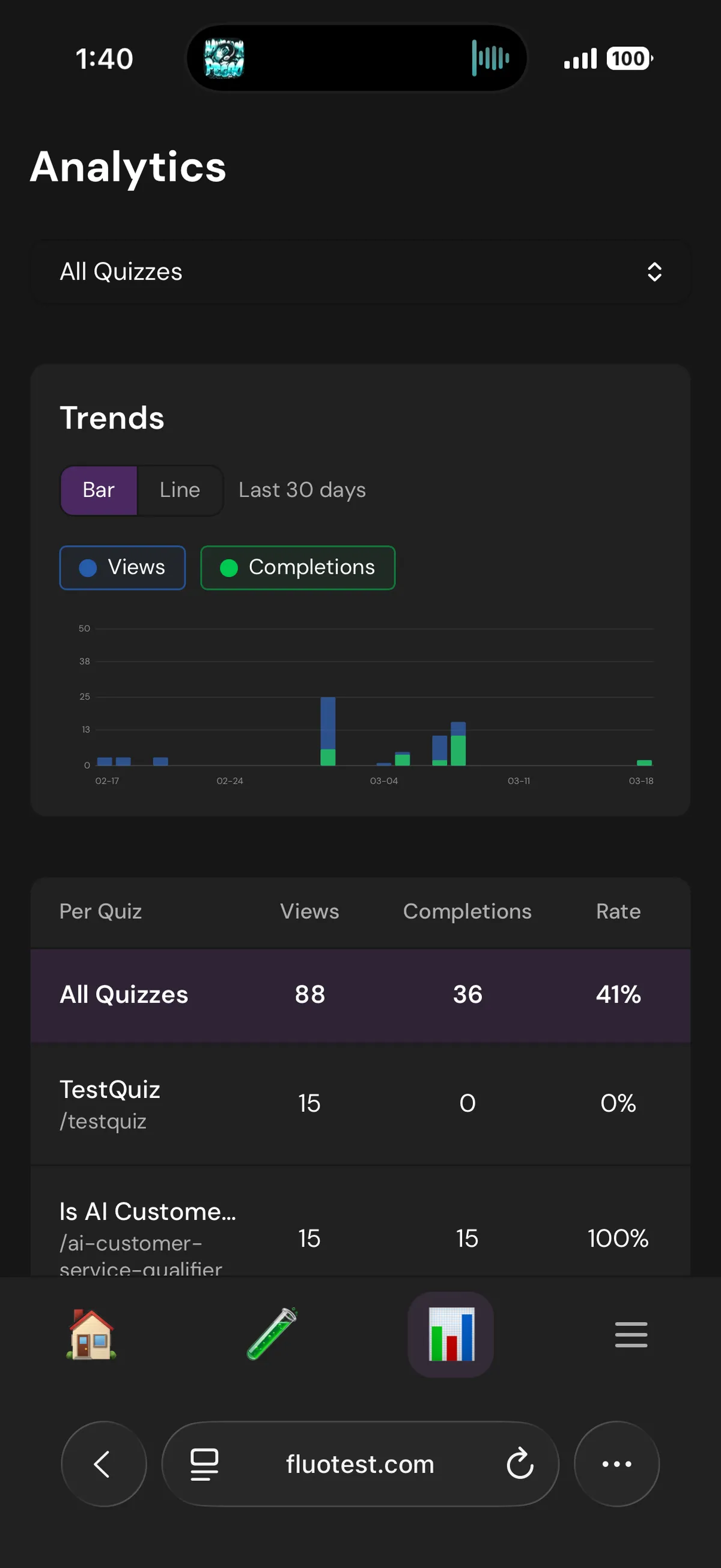 FluoTest screenshot 3