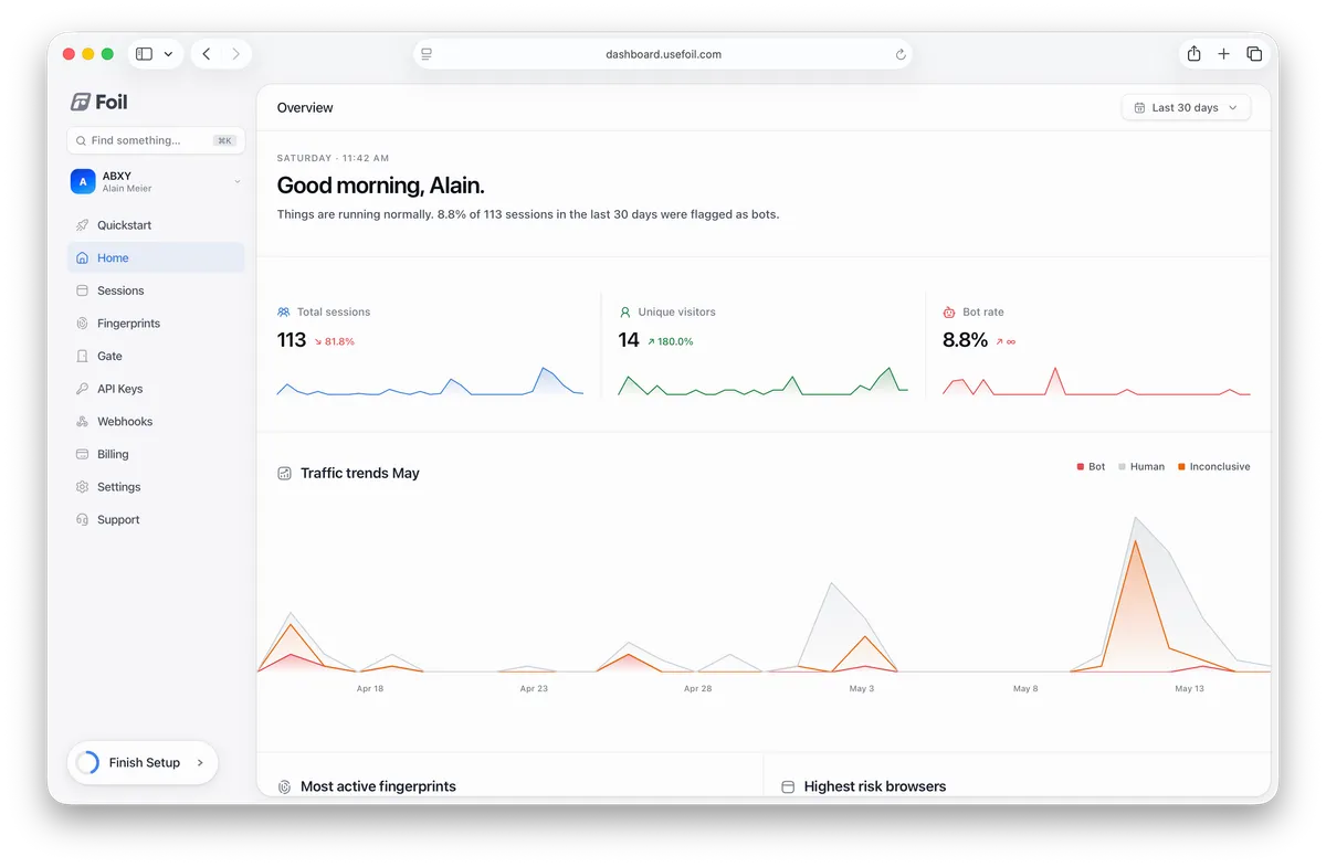 Foil screenshot 5