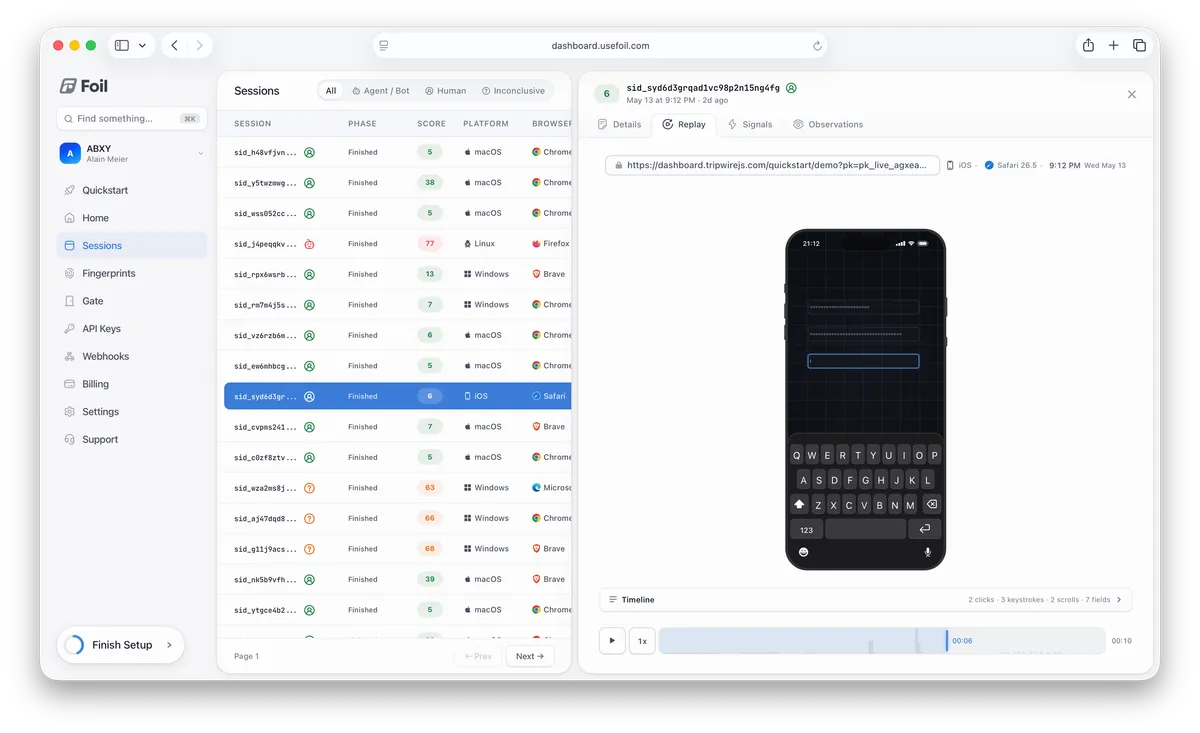 Foil screenshot 4