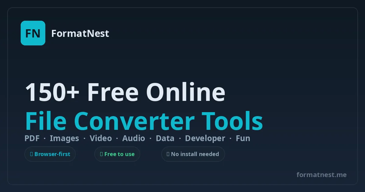FormatNest screenshot 1