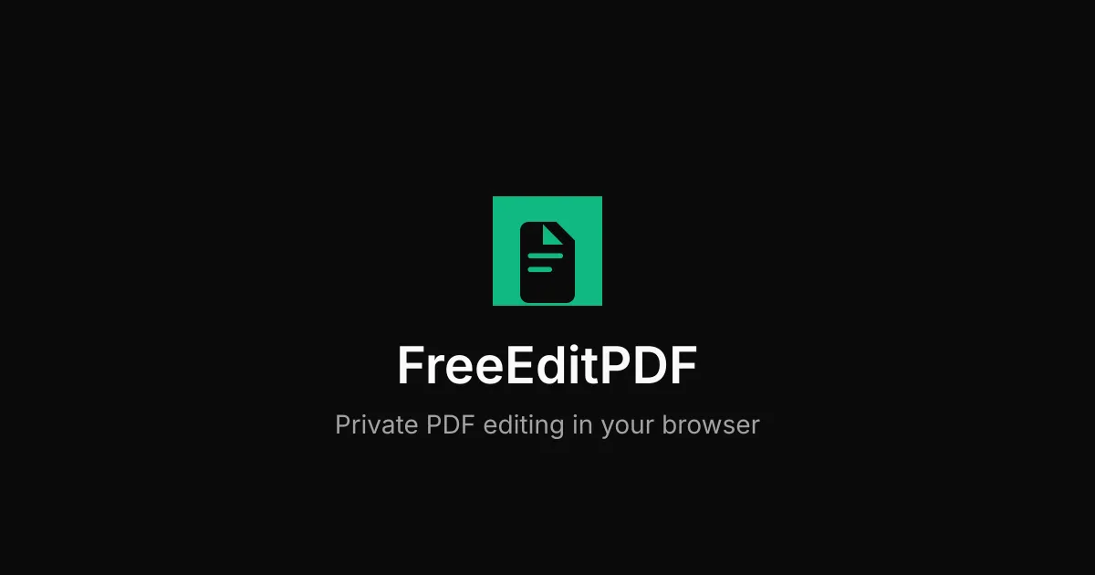 FreeEditPDF screenshot 1