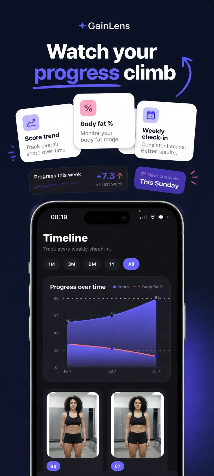 GainLens screenshot 2
