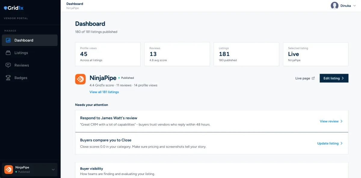 Grid1x screenshot 3
